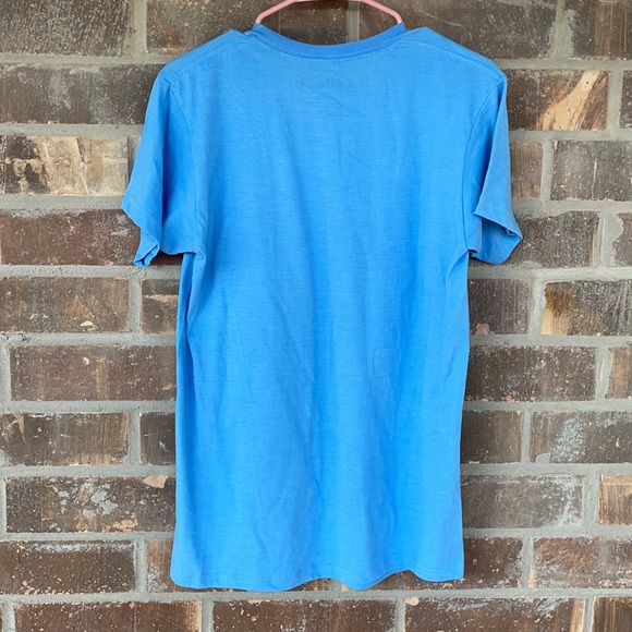 Univibe Light Blue Amsterdam Cityscape  T-Shirt - Picture 4 of 7